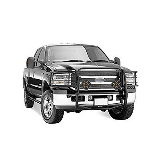 Grille Guard Kit| Black | With Set of 7" Black LED