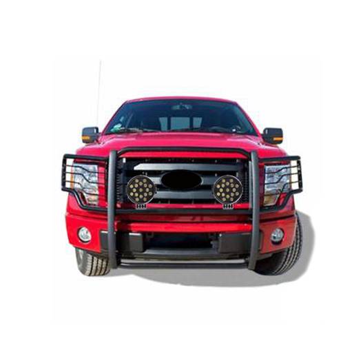 Grille Guard Kit | Black | With Set of 7" Black LED