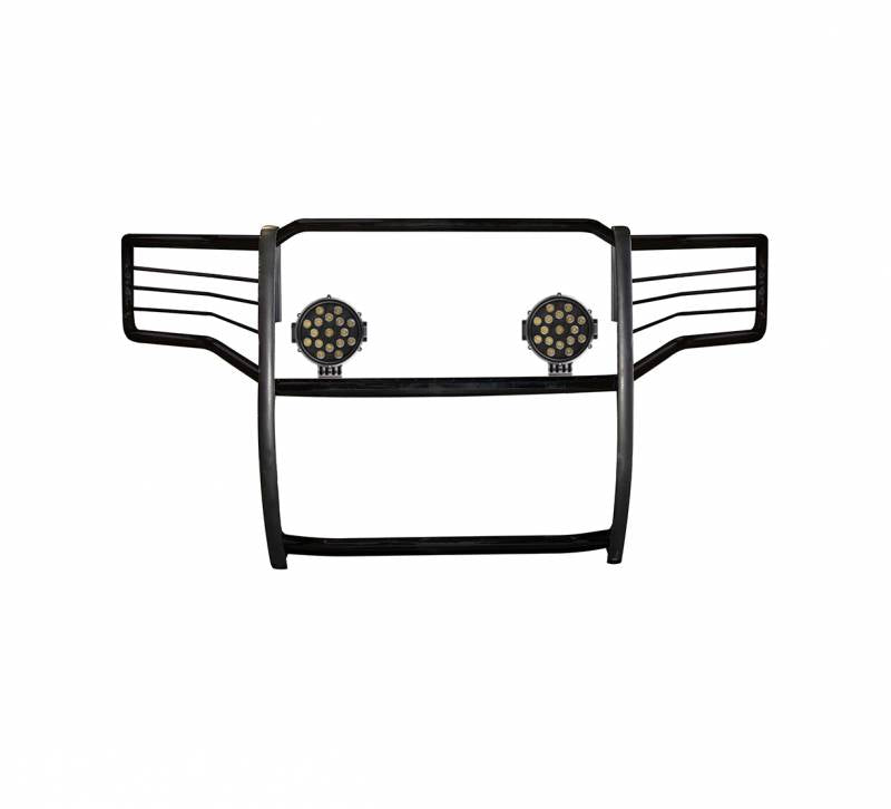 Grille Guard Kit | Black | With Set of 7" Black LED