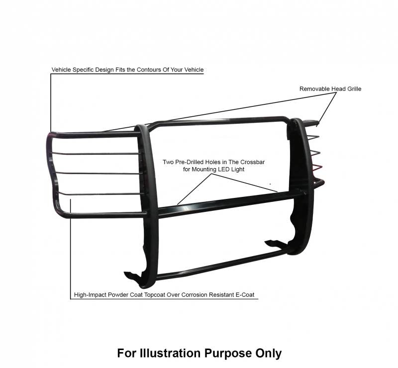 Grille Guard | Black | 17FB28MA