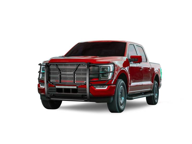 Rugged Heavy Duty Grille Guard Kit | Black