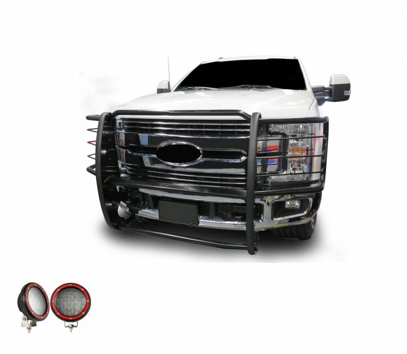 Grille Guard Kit | Black | 17FB28MA-PLFR