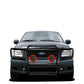 Grille Guard Kit | Black | With Set Of 7" Red Led