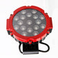 Grille Guard Kit | Black | With Set Of 7" Red Led