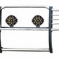 Grille Guard Kit | Stainless | With Set of 7" Black LED