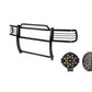 Grille Guard Kit |  Black | With Set of 7" Black LED