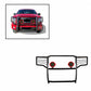 Grille Guard Kit | Black | With Set of 7" Red LED