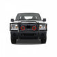 Grille Guard Kit | Black | With Set of 7" Red LED