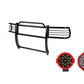 Grille Guard Kit | Black | With Set of 7" Red LED