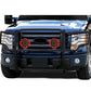 Grille Guard Kit | Black | With Set of 7" Red LED