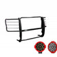 Grille Guard Kit | Black | With Set of 7" Red LED