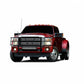 Rugged Heavy-Duty Grille Guard Kit | Black | With 20in LED Light Bar | RU-FOF211-B-KIT