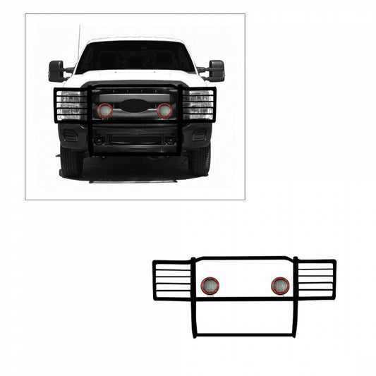 Grille Guard Kit | Black | 17FB26MA-PLFR